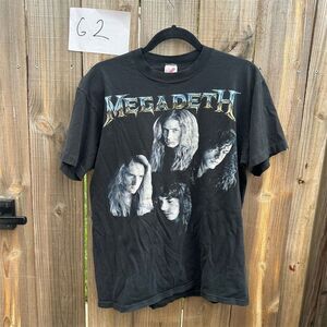 Vintage 1992 Megadeth "Countdown to Extinction" Men's T-Shirt L Black